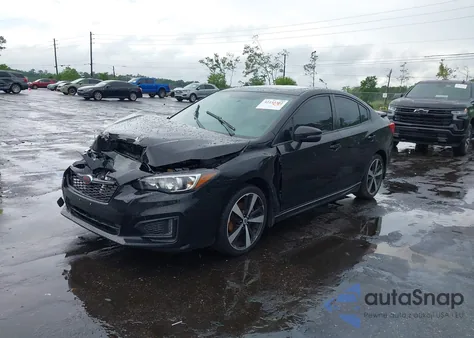 2017 Subaru Impreza 2.0I Sport из США, поврежденный, VIN 4S3GKAL63H1608552